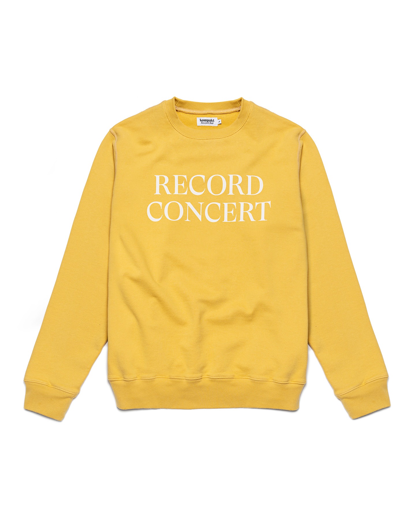 RECORD CONCERT Sweatshirts - Mustard