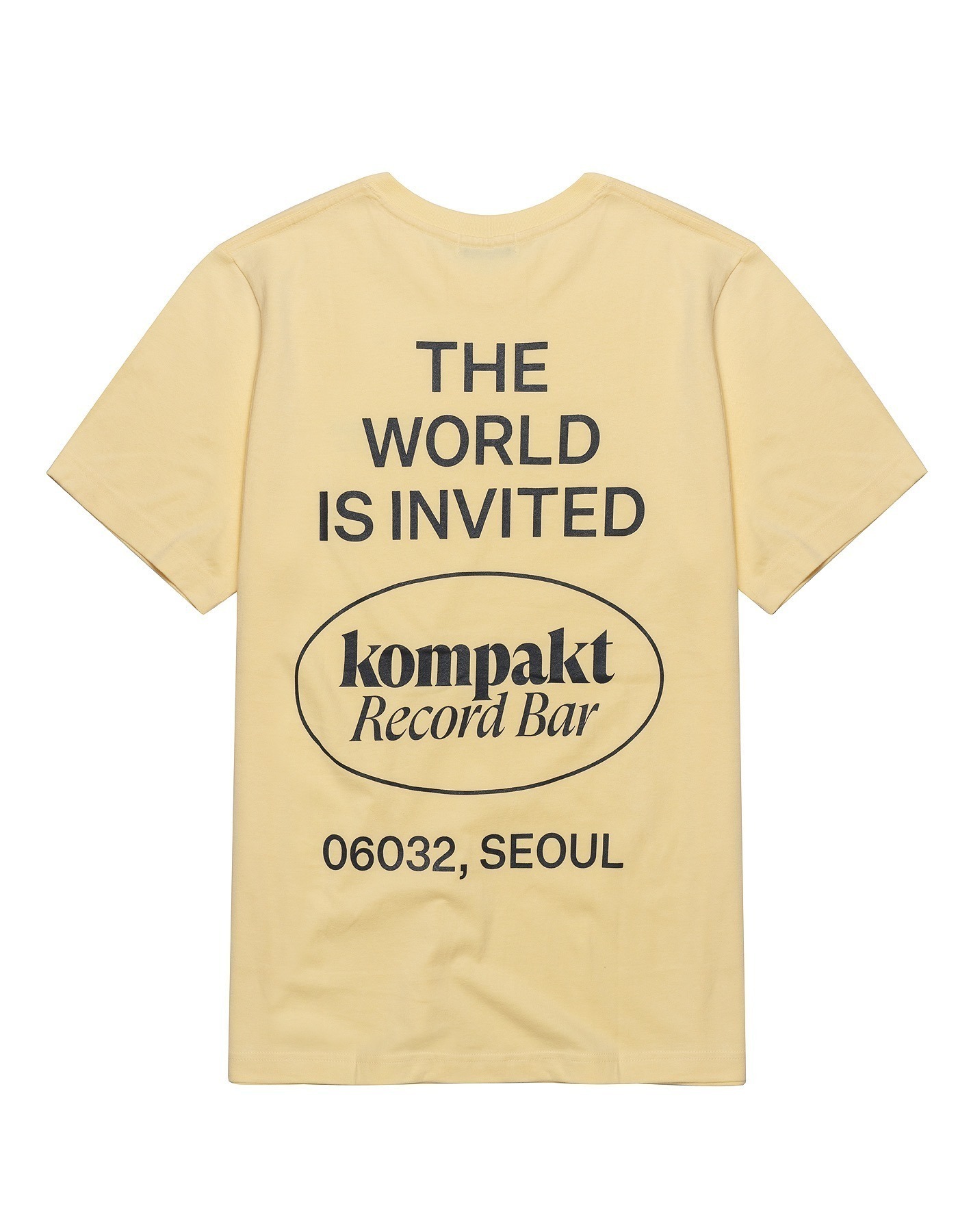 The World is Invited T-shirts - Yellow