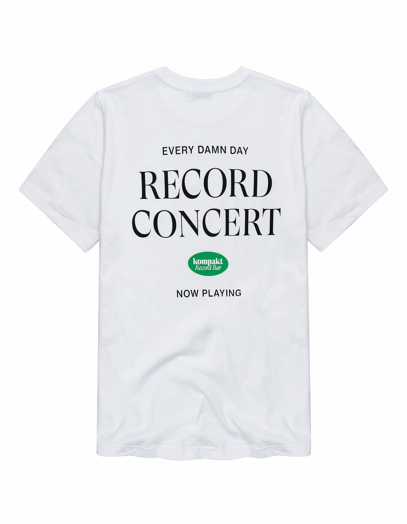 Record Concert T-shirts - White