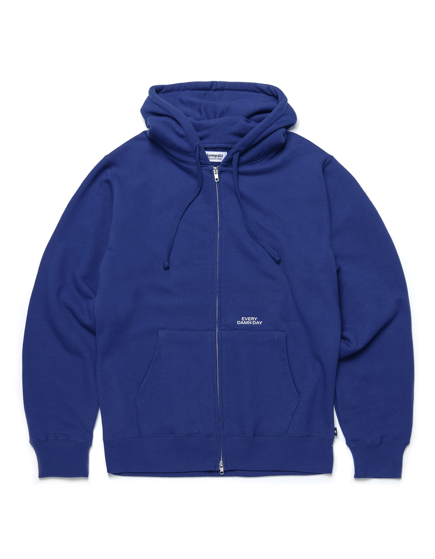 The World is Invited Zip-up Hoodie - Navy