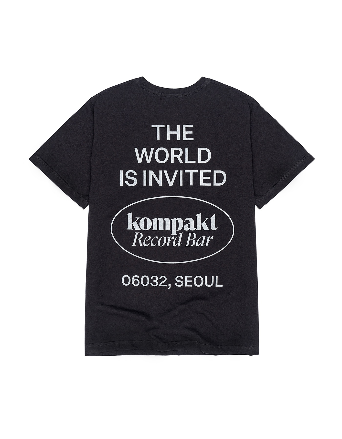 The World is Invited T-Shirt - Black
