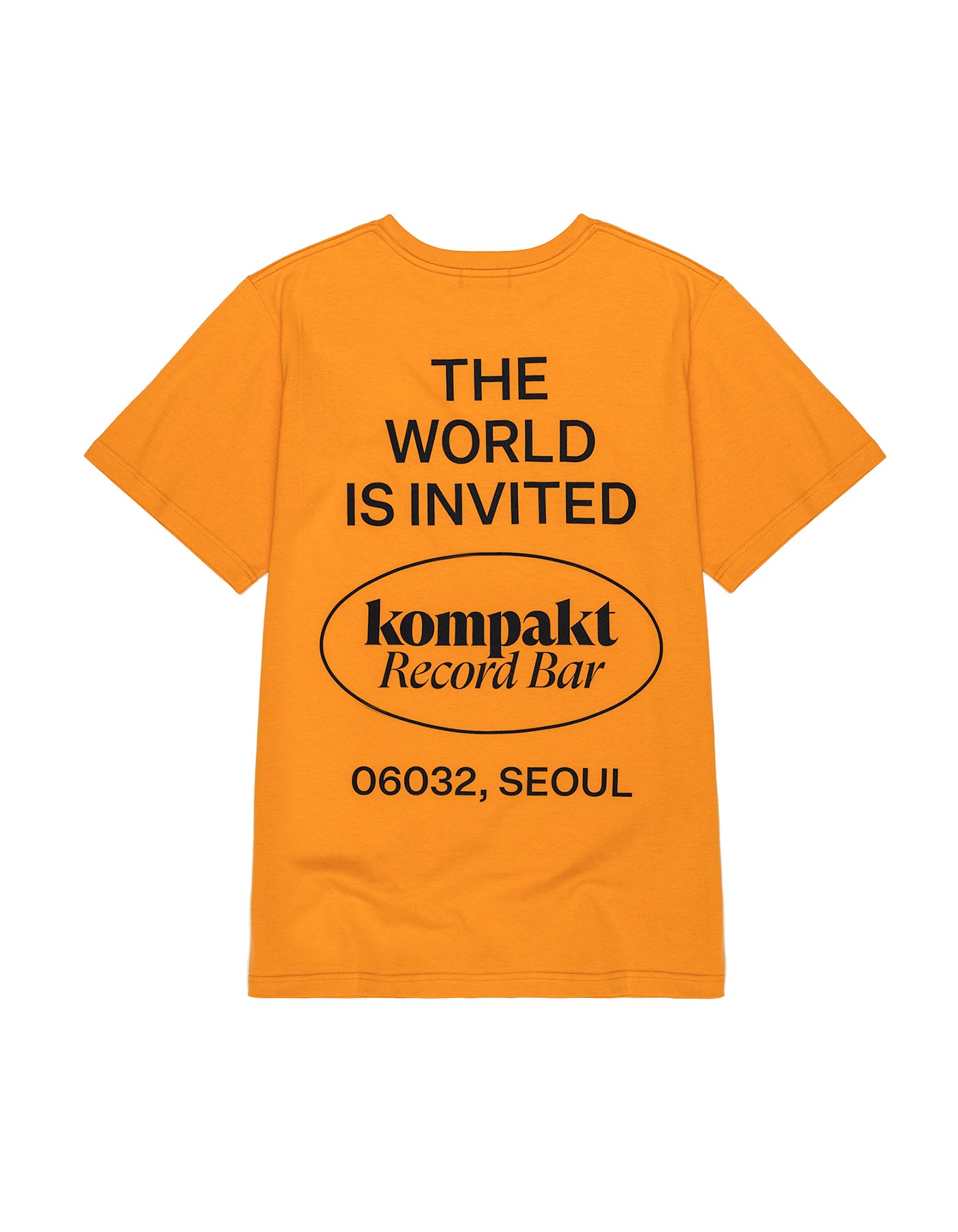 The World is Invited T-Shirt - Orange