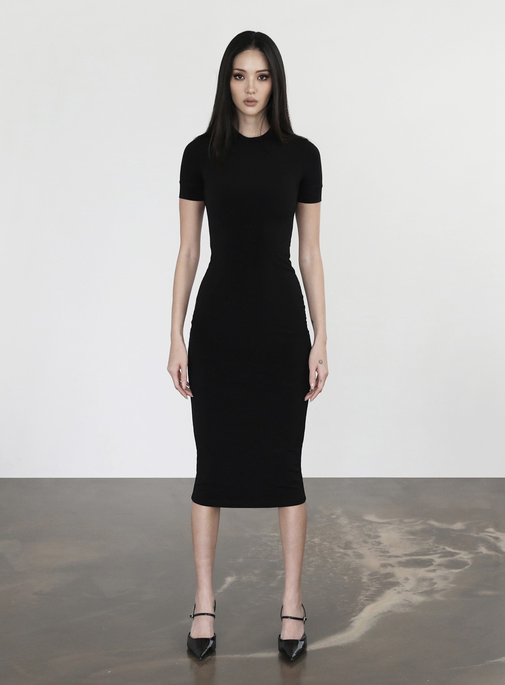 LAWRENCE DRESS - BLACK 로렌스 드레스