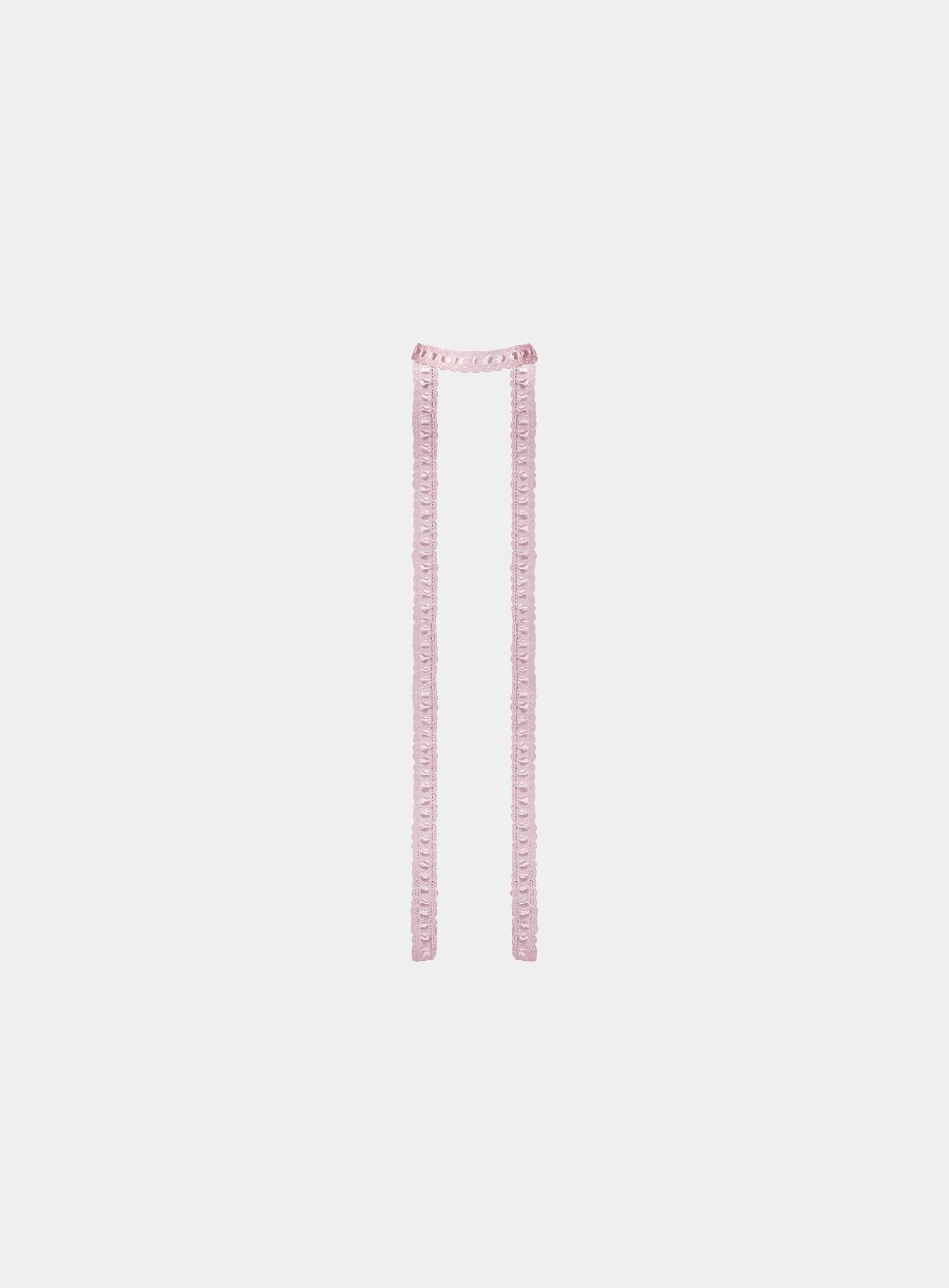 Pure 레이스 스카프 (2 PACK) - 핑크