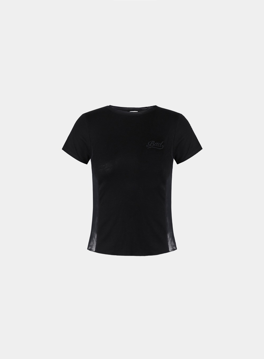 세컨드 스킨 베이비 티셔츠 - 블랙