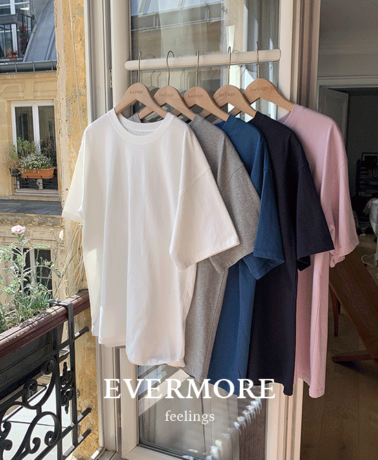 [evermore] 에센셜오버t (5color)
