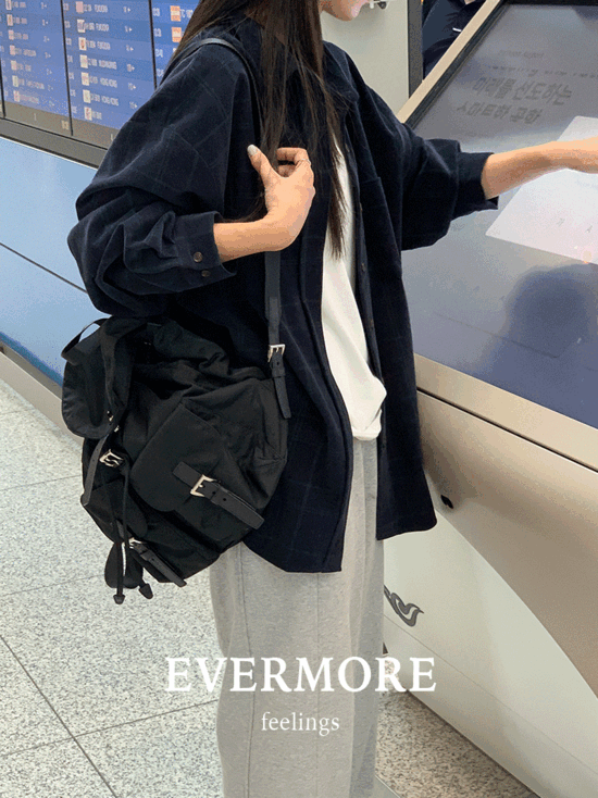 [evermore] 코듀로이체크셔츠 (2color)
