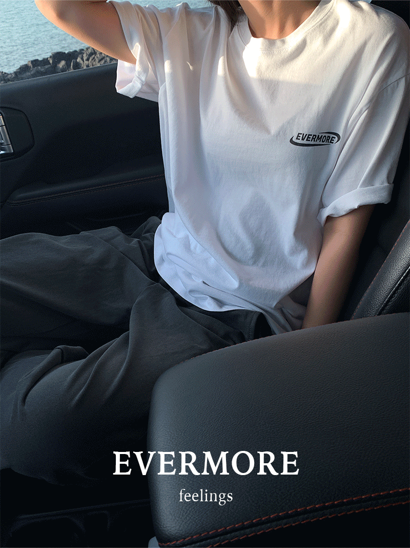 [evermore] 챔프 오버 티셔츠 (3color)
