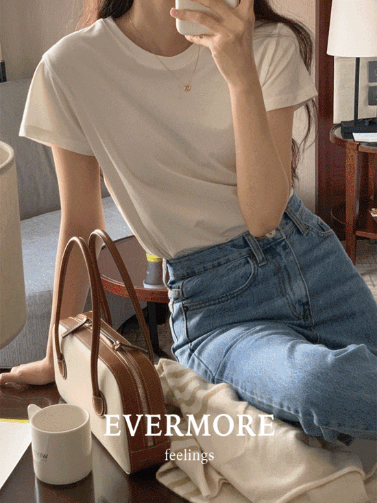 [당일출고] [evermore] 젤리 티셔츠 (5color)