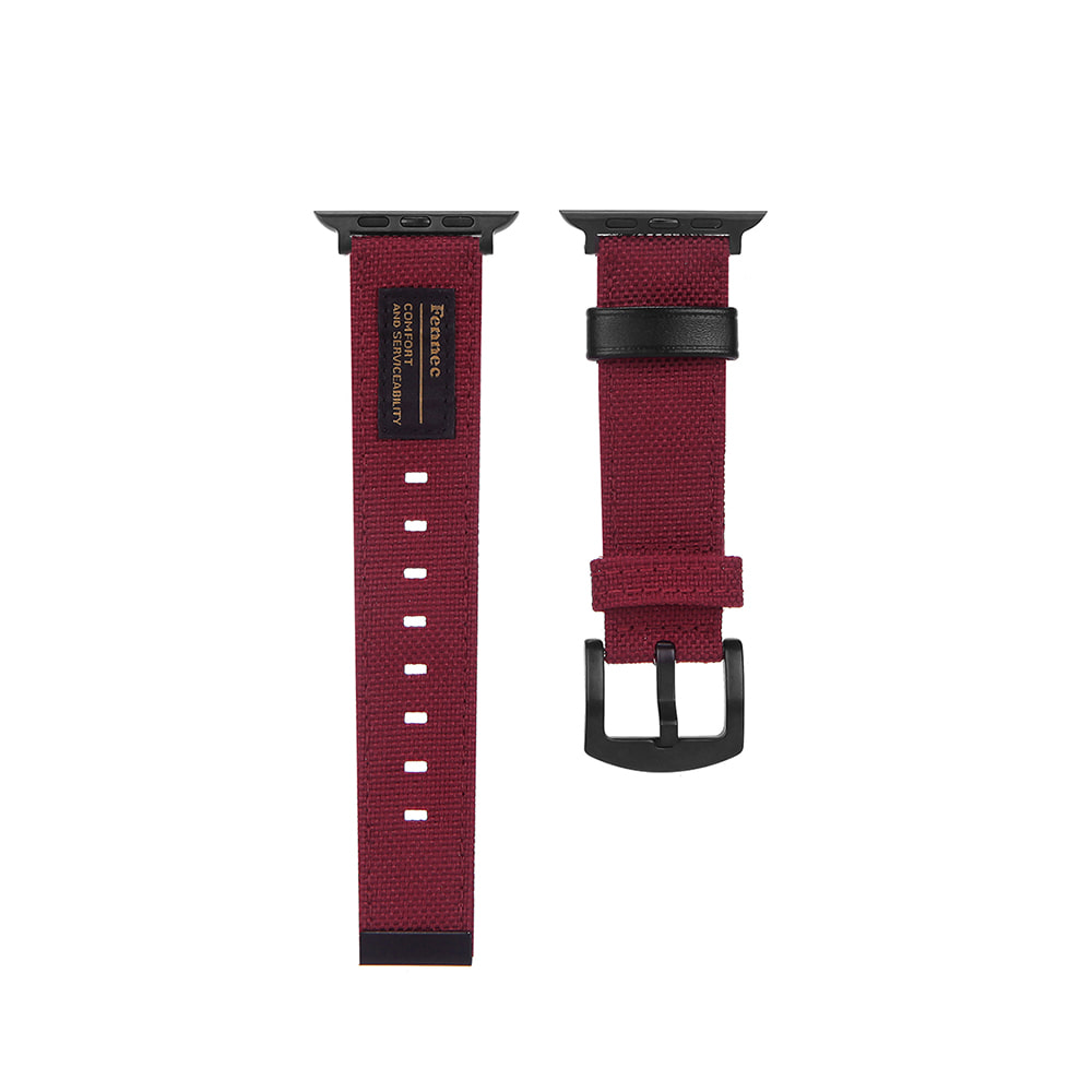 [DISCONTINUE] C&amp;S APPLE WATCH 44mm STRAP - SMOKE RED