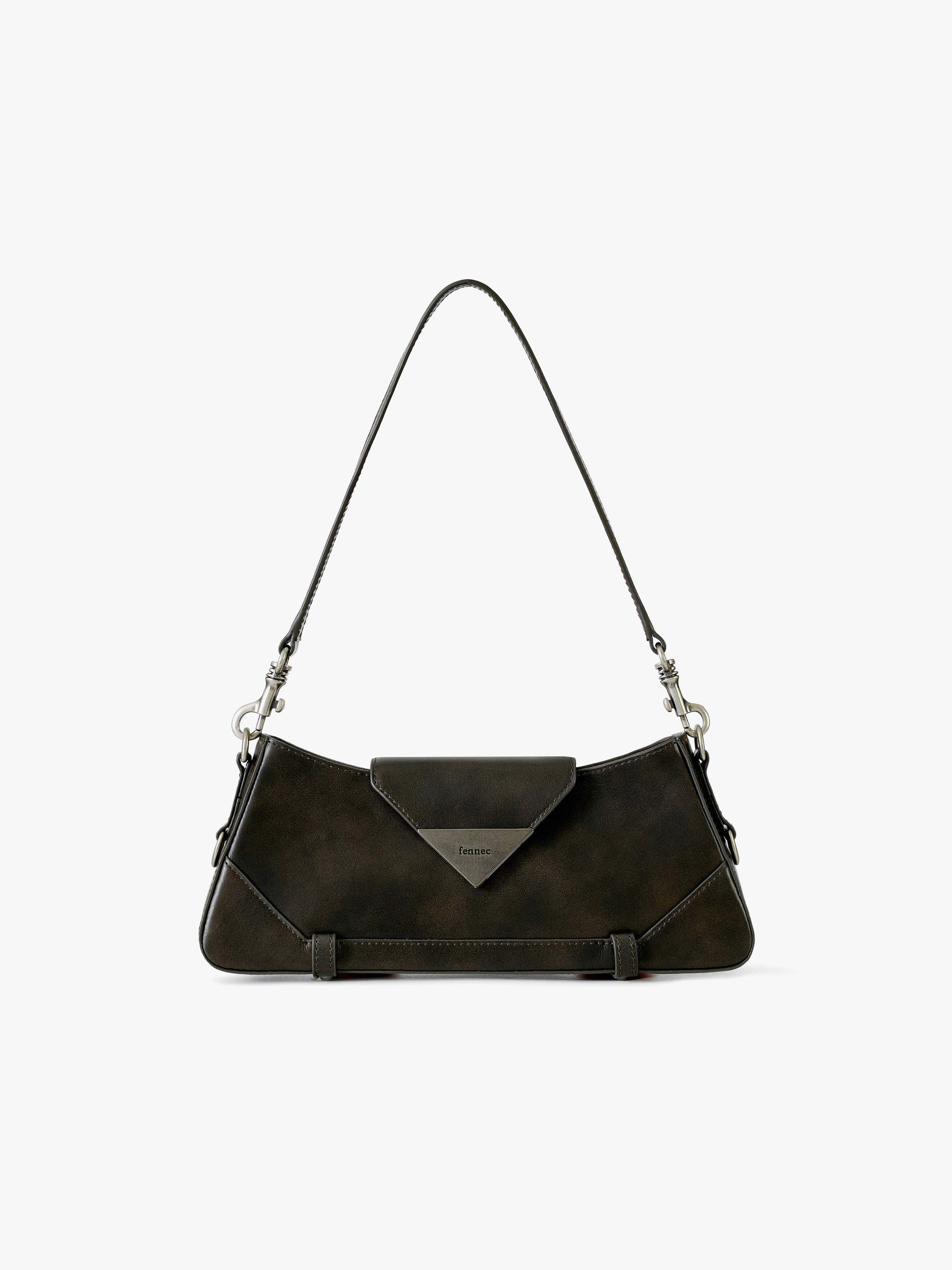 GAVI TRIANGLE BAG - BROWN - Fennec