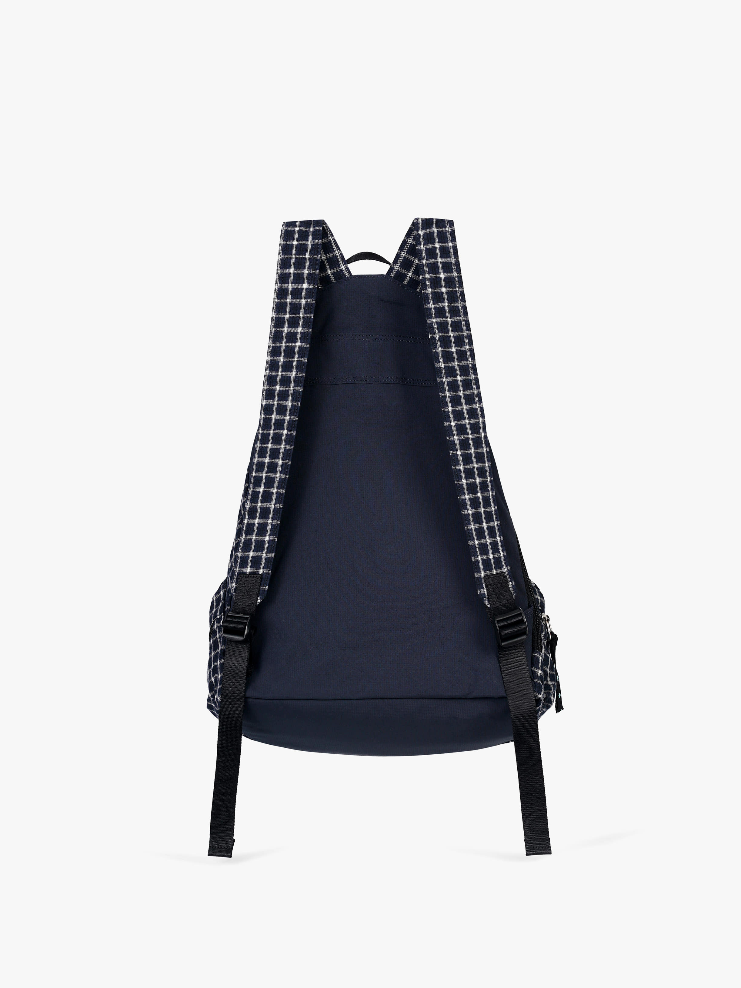 BERRY POCKET BACKPACK LARGE - CHECK NAVY - Fennec BERRY POCKET BACKPACK LARGE - CHECK NAVY - Fennec