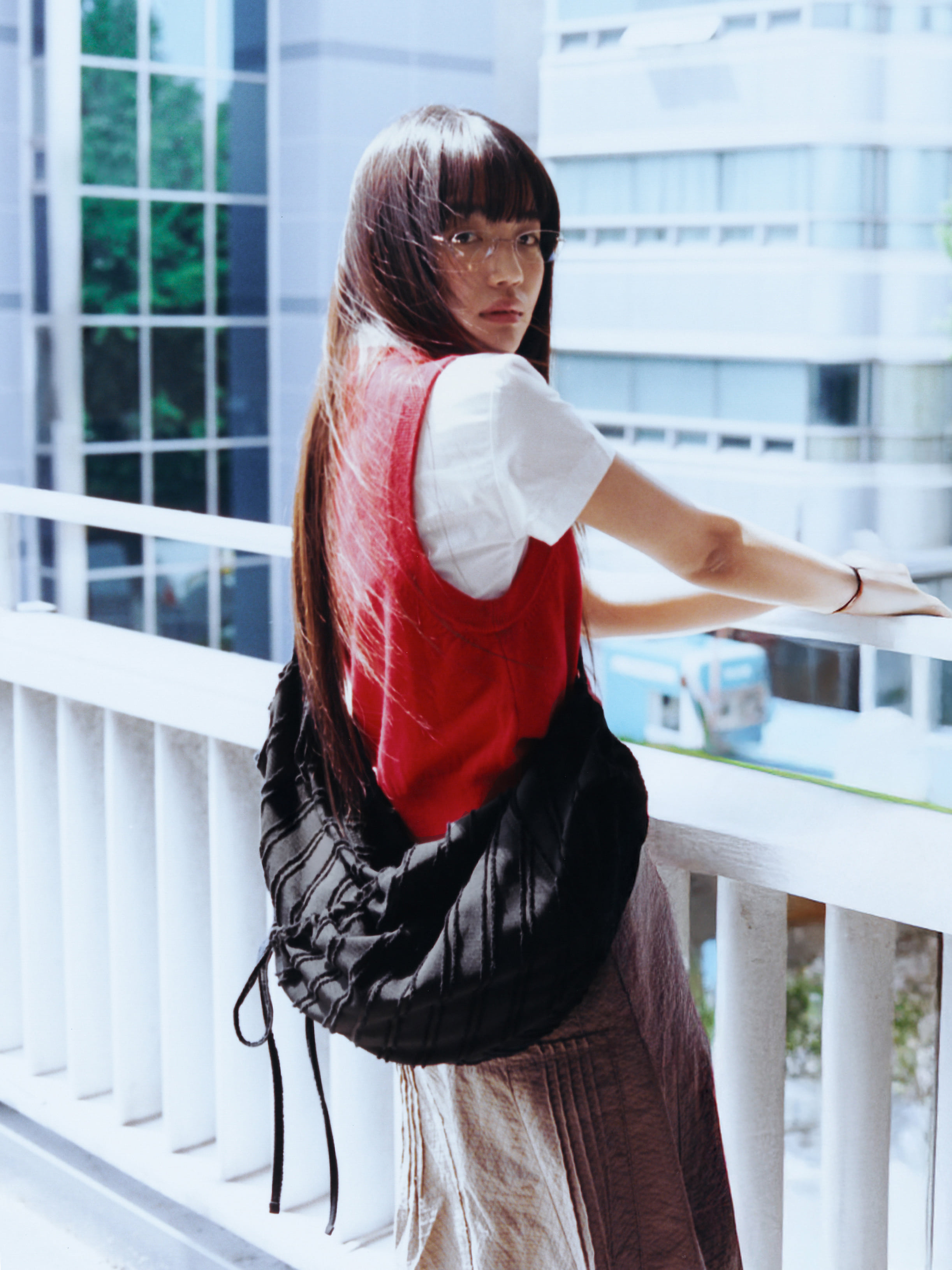 LASSIE BAG - FRINGE BLACK - Fennec