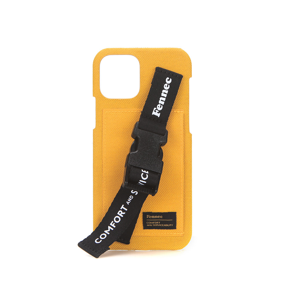 [DISCONTINUE] C&amp;S IPHONE 11 PRO HANDLE STRAP CASE - YELLOW