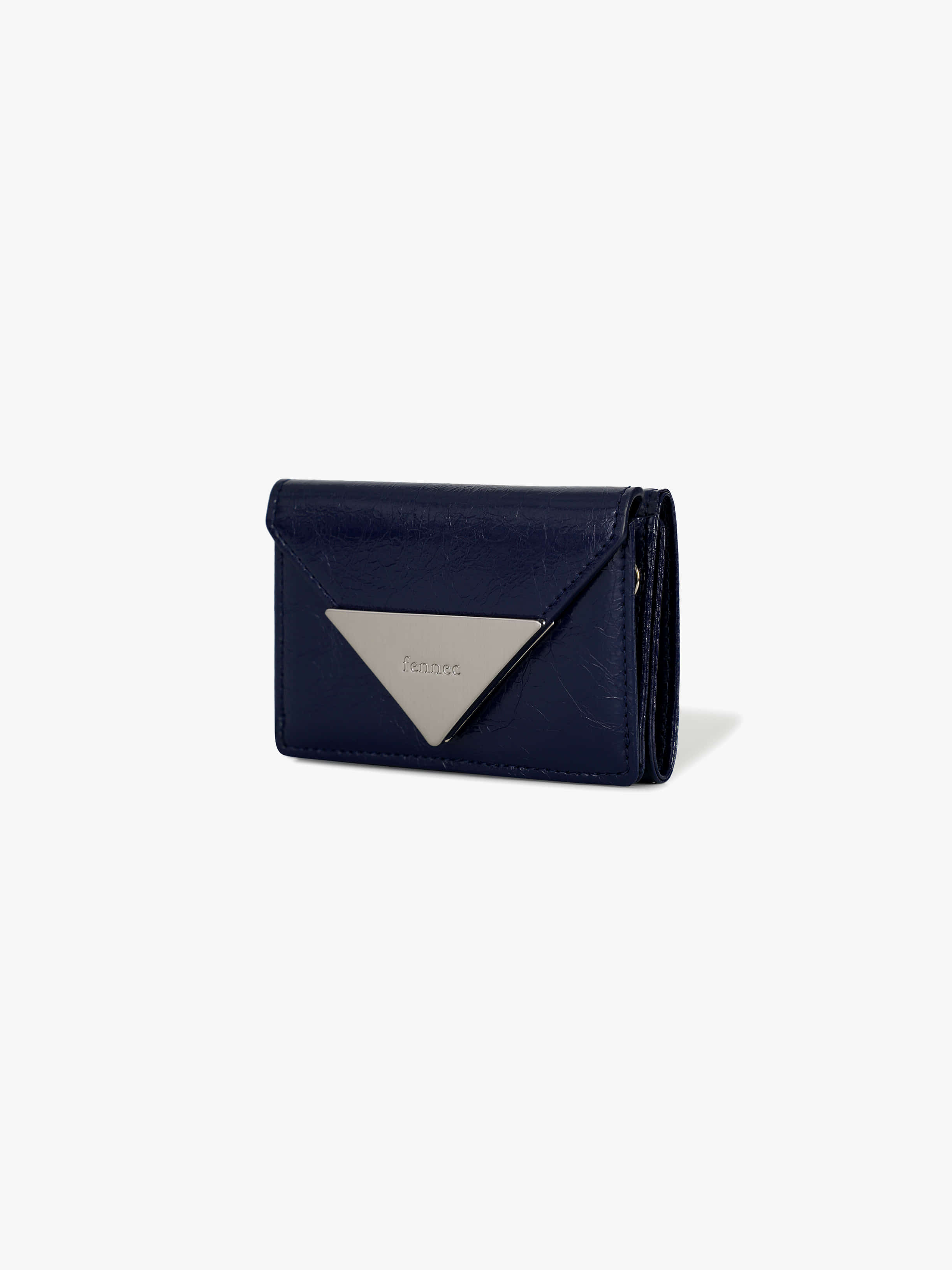★Fennec★ TRIANGLE SLIT CARD HOLDER NAVY BLUE FNFCW01VBF Designer fashion, Seoul-fully created | W Concept