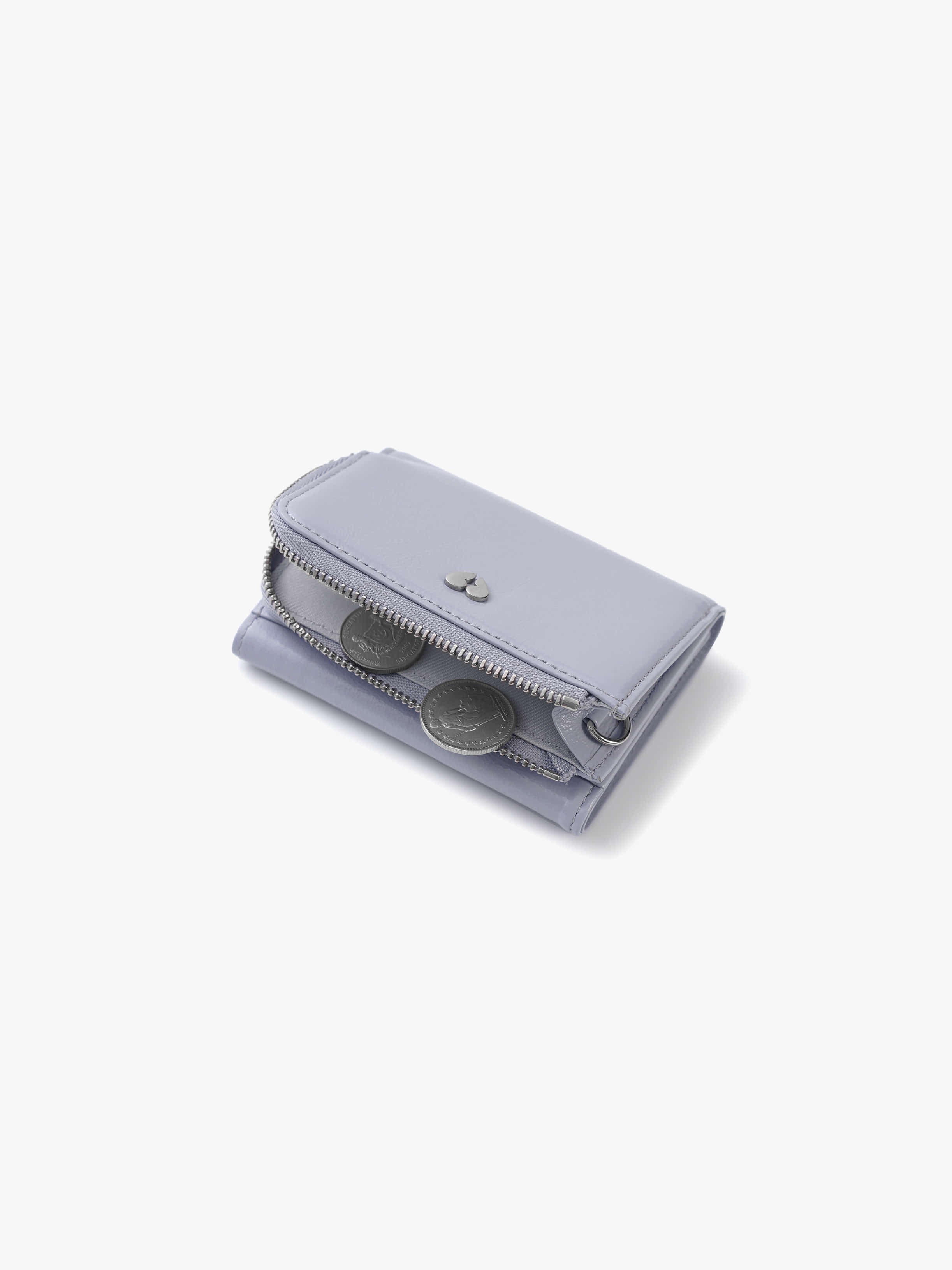 ★Fennec★ HEARTY ZIPPER WALLET MISTY LAVENDER HEARTY ZIPPER WALLET - MISTY LAVENDER - Fennec