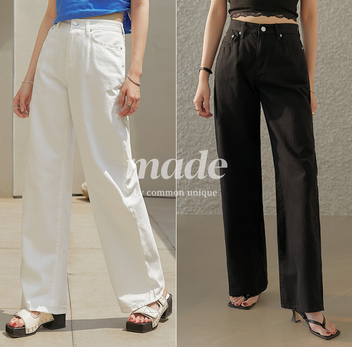 [BOTTOM] S/S COOL COTTON WIDE PANTS - 2 VER.
