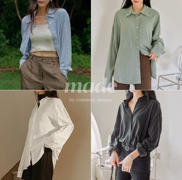 [TOP] SOFT LOOSE BAMBOO BLOUSE WITH CELEBRITY _  서지혜, 고아성 착용