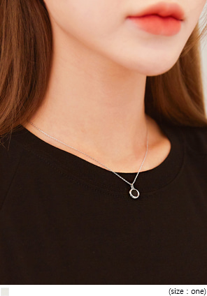 [JEWELRY] SIMPLE ONE NECKLACE