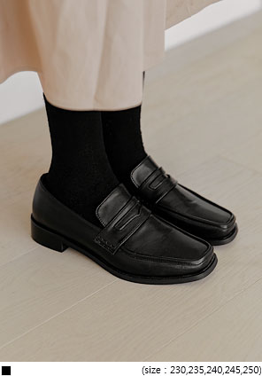 [SHOES] ATTOZ SQUARE PENNY LOAFER