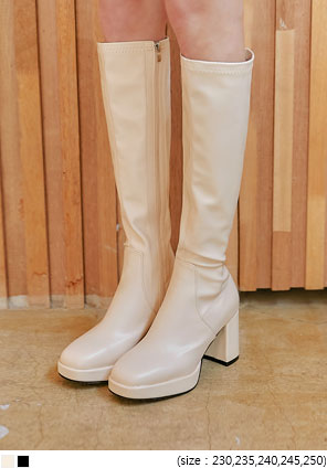 [SHOES] FURIV LEATHER LONG BOOTS