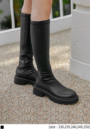 [SHOES] PITO CHUNKY SLIM LONG BOOTS