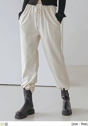 [BOTTOM] TWILLY COMBI JOGGER PANTS