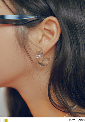 [JEWELRY] MABEL BOLD CURVE EARRING - 2 TYPE