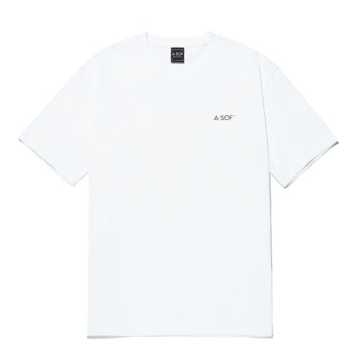 【A.SOF エイソフ】No PeRfecT 半袖Tシャツホワイト No PeRfecT T-Shirt White