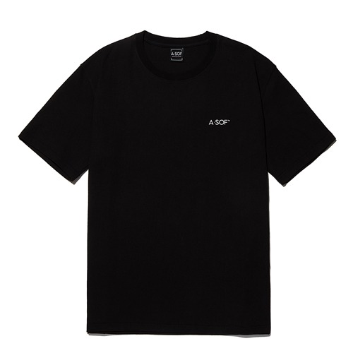 【A.SOF エイソフ】No PeRfecT 半袖Tシャツブラック No PeRfecT T-Shirt Black