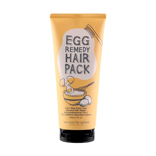 Too cool for school Egg Remedy Hair Pack 70g