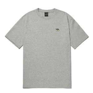 【A.SOF エイソフ】DUCKグラフィック半袖Tシャツメランジグレー DUCK Graphic T-Shirt Melange Gray