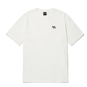 【A.SOF エイソフ】DUCKグラフィック半袖Tシャツアイボリー DUCK Graphic T-Shirt Ivory