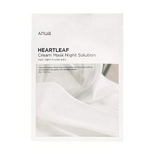 【Anua アヌア】 ドクダミクリームマスクナイトソリューション Heartleaf Cream Mask Night Solution