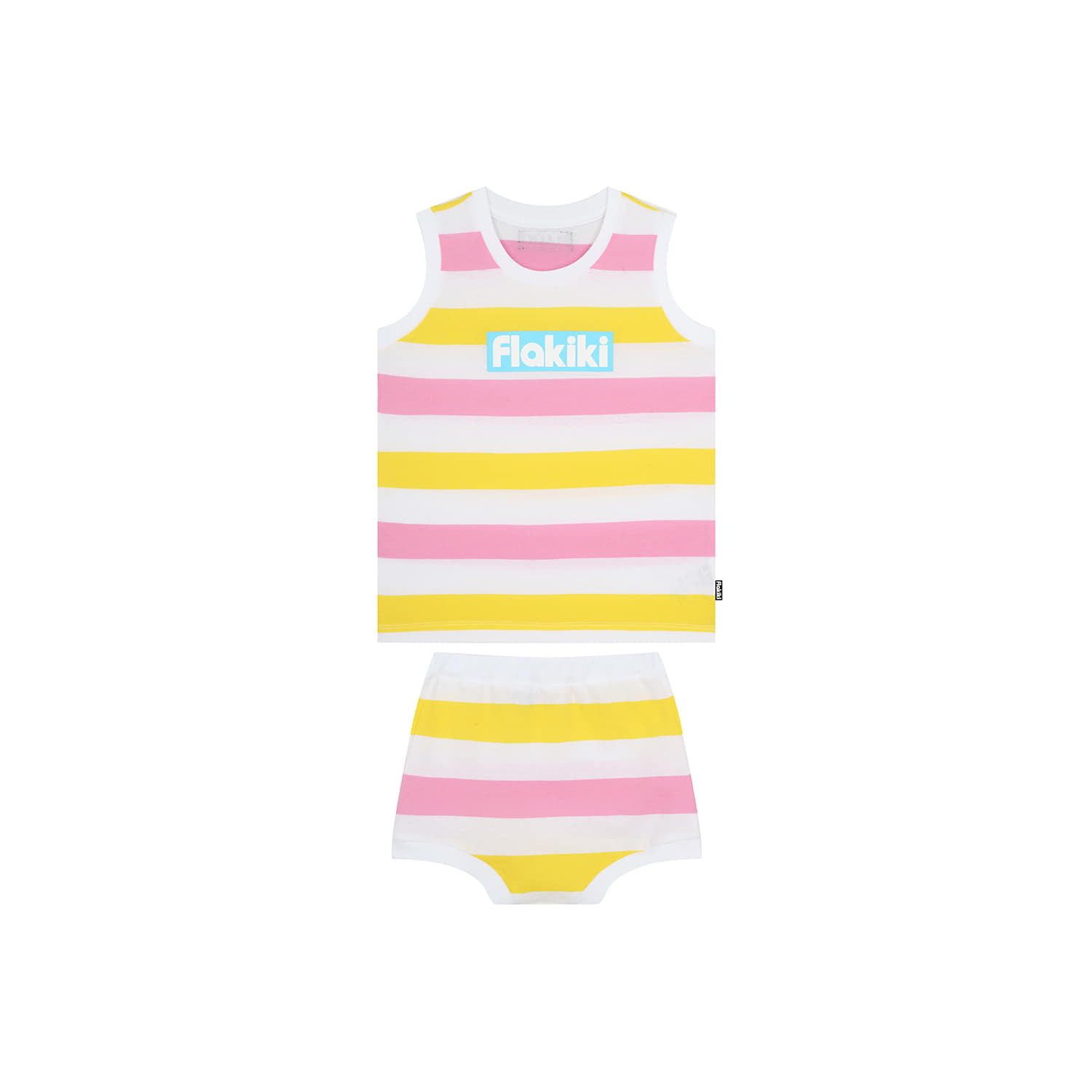 22SS SUMMER STRIPE SET UP_PINK&amp;YELLOW (PRE ORDER)
