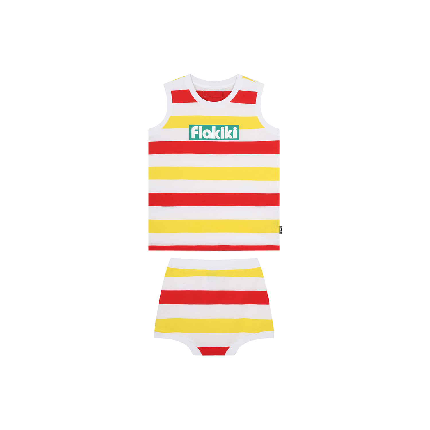 22SS SUMMER STRIPE SET UP_RED&amp;YELLOW (PRE ORDER)
