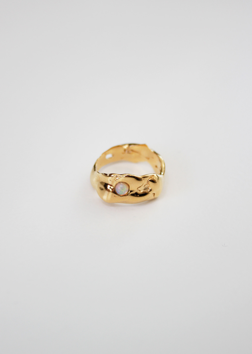 DEW DROP RING IN GOLD