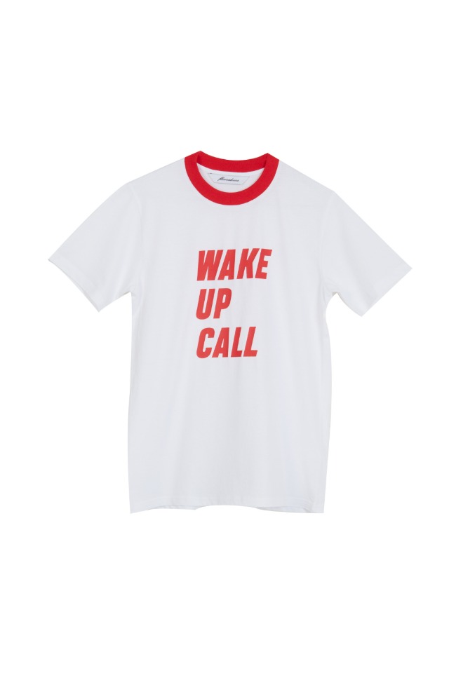 (블프세일) WAKE UP CALL CREW NECK TEE (RED)