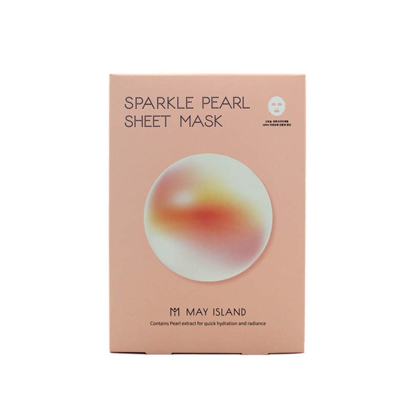 MAY ISLAND-SPARKLE PEARL MASK SHEET