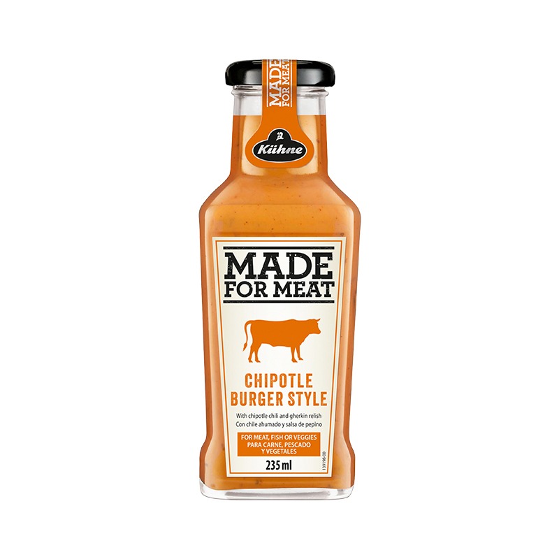 KUHNE-MADE FOR MEAT CHIPOTLE BURGER STYLE SAUCE 버거 소스