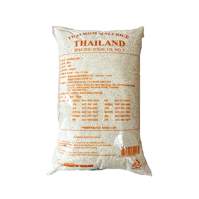 U.S NO 1. JASMINE THAI HOM MALI RICE 10KG/ 미국 1위  홈말리 자스민쌀