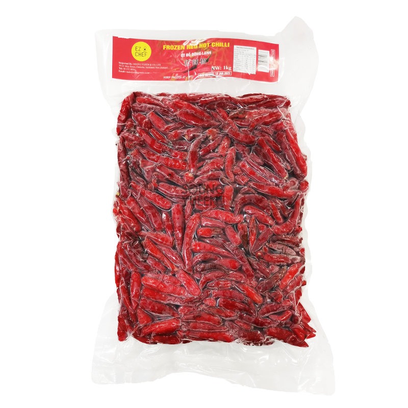SF24-FROZEN RED CHILLI WHOLE 1KG/냉동 붉은 고추