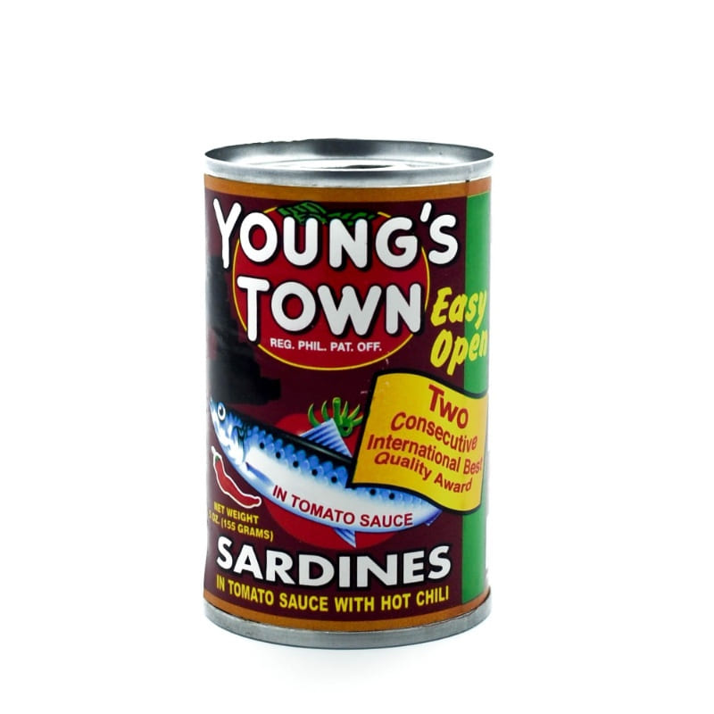 YOUNGSTOWN-SARDINES IN TOMATO WITH HOT CHILLI 155G