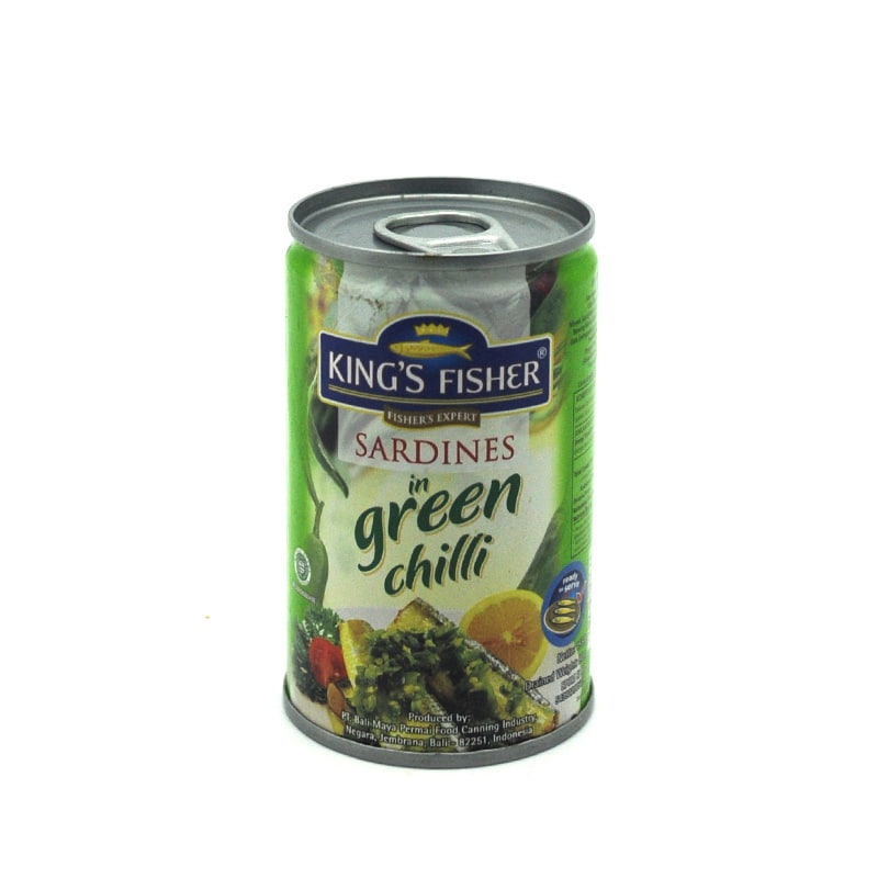 KING`S FISHER-SARDINES IN GREEN SAUCE