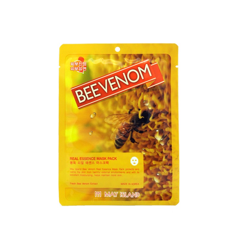 MAY ISLAND-BEE VENOM REAL ESSENCE MASK PACK