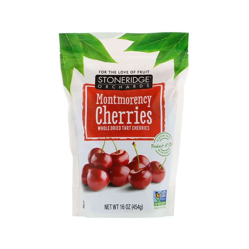 STONERIDGE ORCHARDS-DRIED MONTMORENCY Premium Whole Dried Tart Cherries | Non-GMO, Gluten Free, No Preservatives 454G/말린 체리