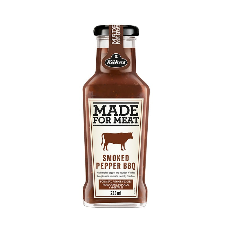 KUHNE-MADE FOR MEAT SMOKED PEPPER BBQ SAUCE 훈제 고추 바베큐 소스
