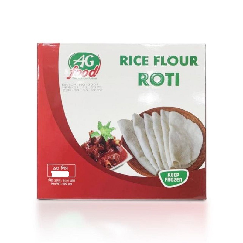 A.G FOOD- RICE FLOUR ROTI