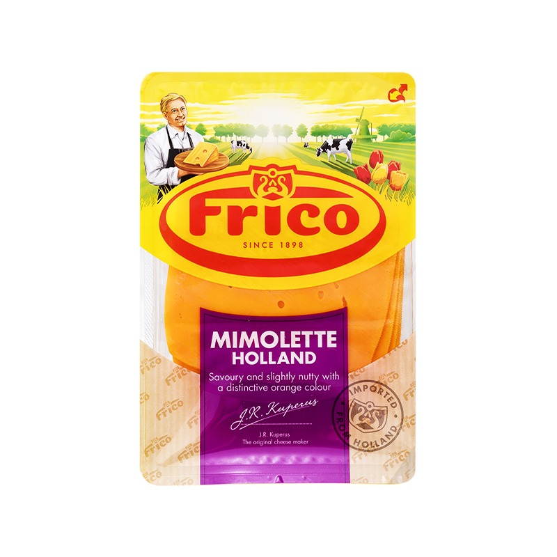 FRICO-EDAM MIMOLETTE HOLLAND CHEESE SLICES/ 프리코 미모렛 홀랜드 마일드 치즈 150G
