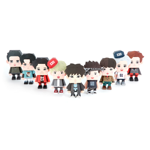 EXO_PAPER TOY_5TH Anniversary